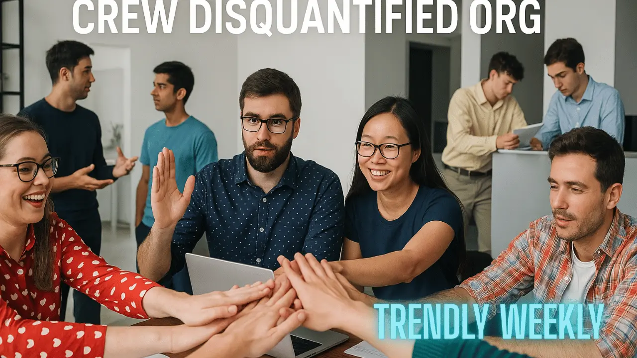 Crew disquantified org